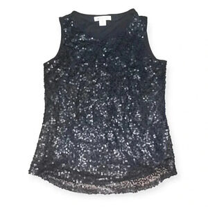 Liz Claiborne sequin tank